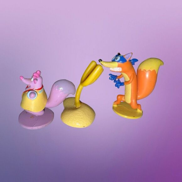 Nick Jr Dora The Explorer Tico & Swiper & Blues Clues Shovel Cake Topper  A12 - Picture 3 of 9